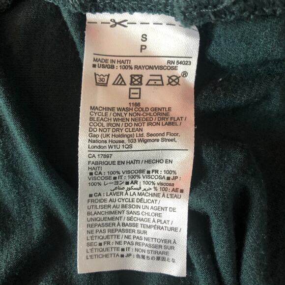 Luxe Forest Green Tank Top Size S - Picture 6 of 7